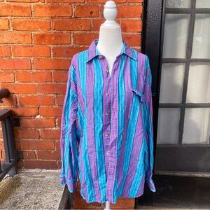 90s striped shirt